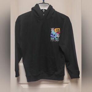 Kids Black Minecraft Trick or Treat Hoodie